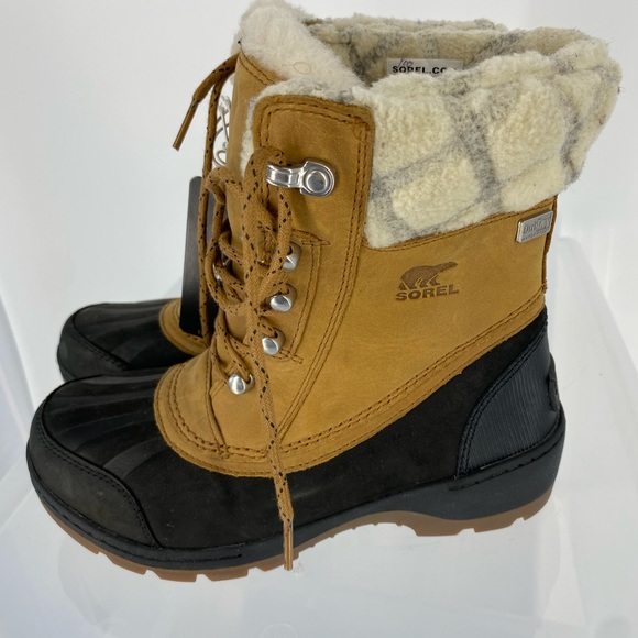 Sorel Waterproof Lace-Up Boots SZ 6 - Picture 1 of 12